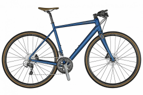 Велосипед SCOTT METRIX 20 (синий) SHIMANO TIAGRA 10s SYNCROS RACE 24 DISC (2021)