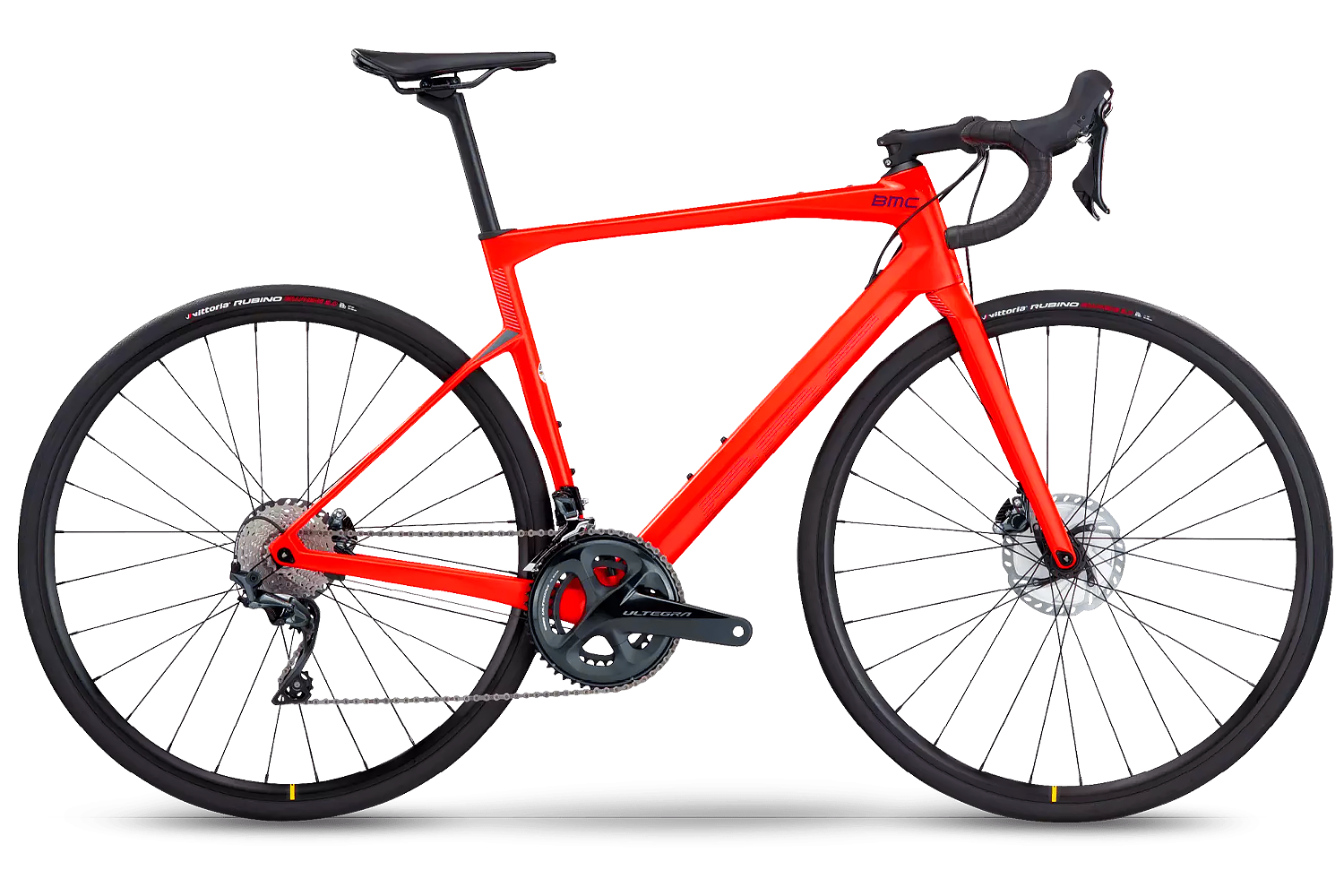 Велосипед BMC ROADMACHINE FIVE (Red/Blue/Petrol) SHIMANO ULTEGRA MAVIC OPEN DISC (2022)